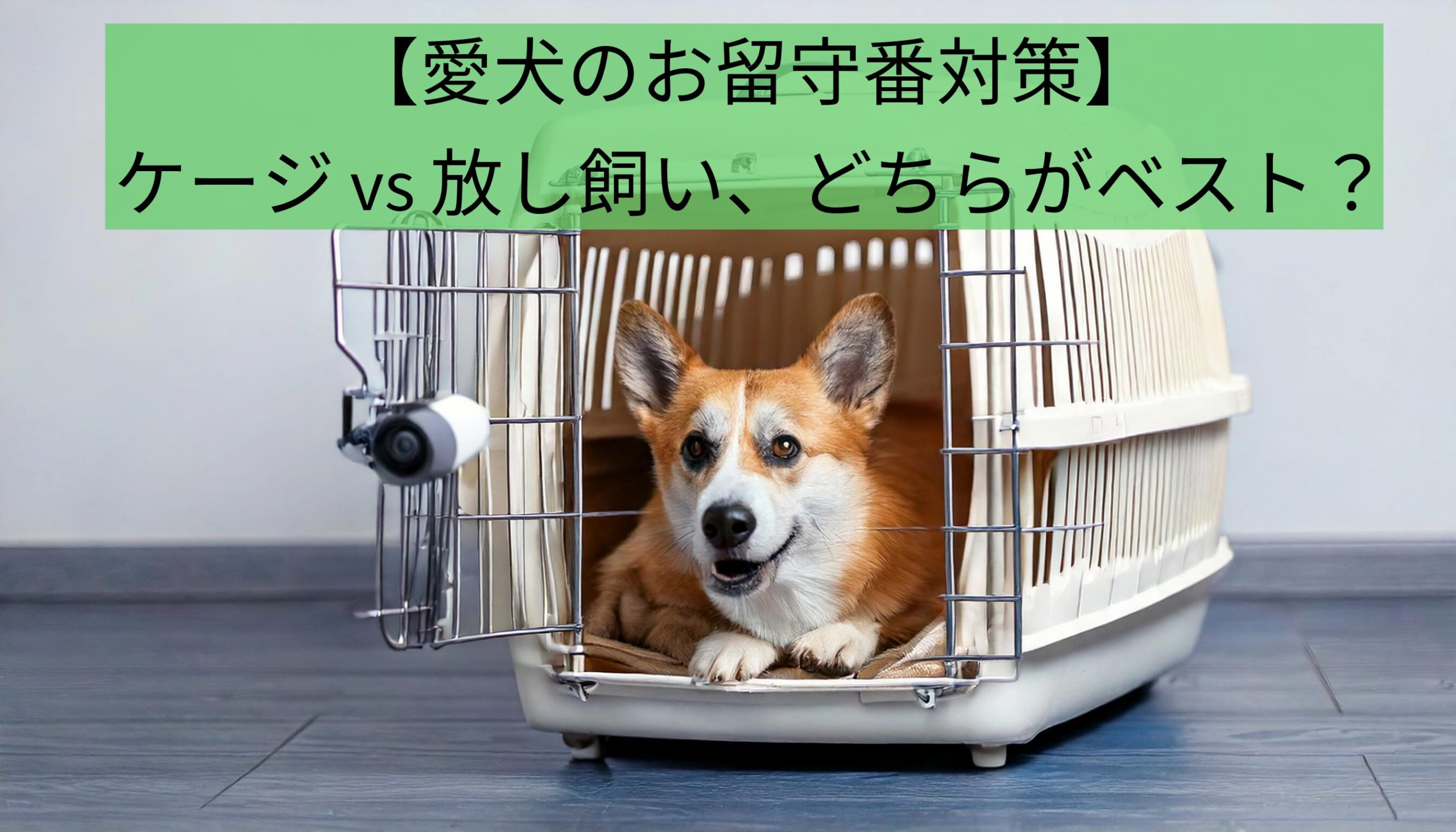 ケージVS放し飼いのアイキャッチ画像